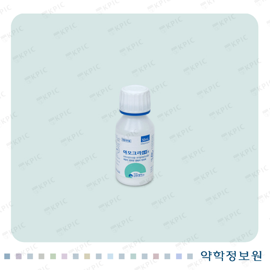 아모크라듀오시럽(500mL) 포장재 이미지