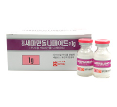 영진세파만돌나페이트주1g(수출용) 포장재 이미지