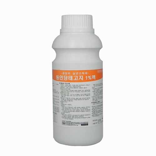 동인당태고지1%액 Dongindang Taegoji 1% Sol. 의약품 정보
