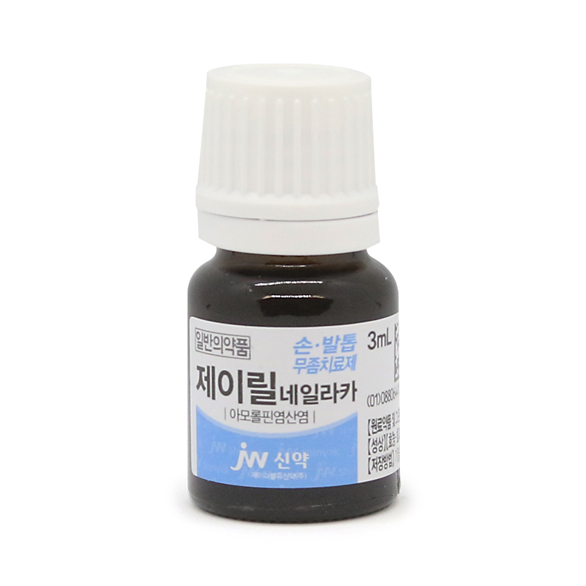 제이릴네일라카(3mL) 포장재 이미지