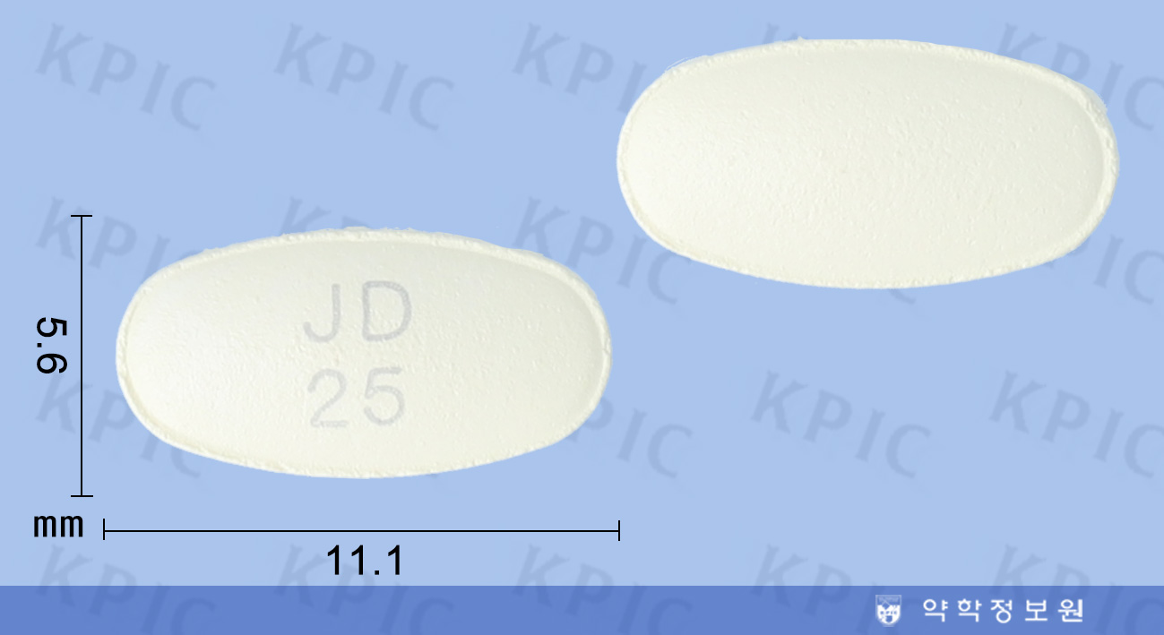 자디플로진정25mg Jardiflozin Tab. 25mg 의약품 정보