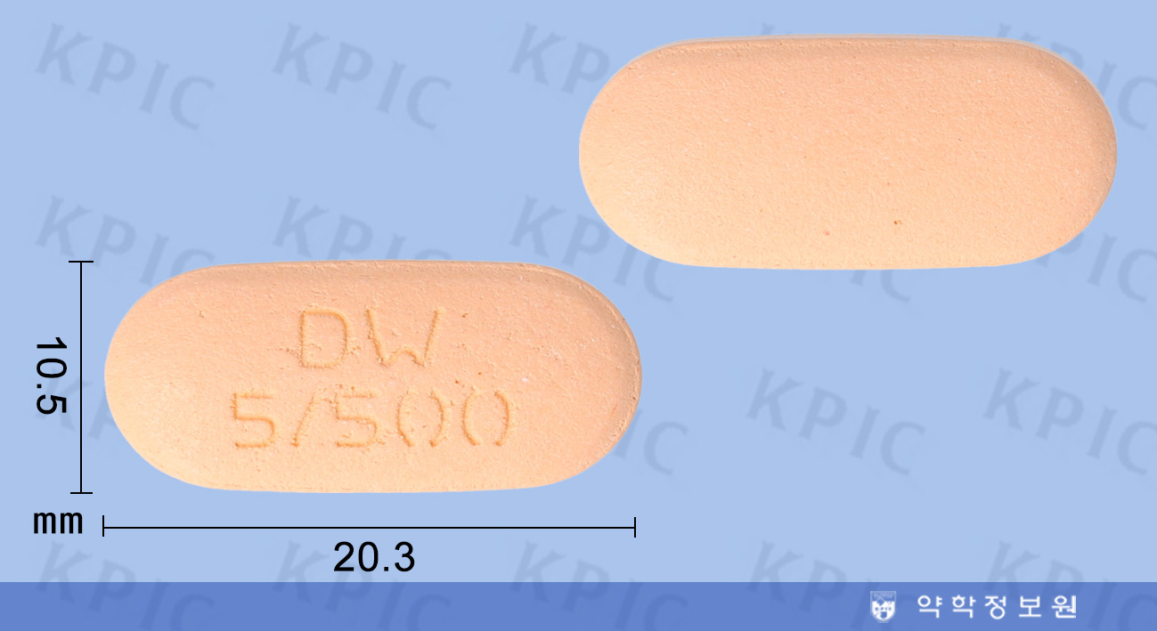 포시로멧서방정5/500mg Forxilomet XR Tab. 5/500mg 의약품 정보